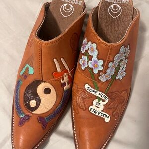 Brother Vellies Mermaid Doodle Cowboy Mules
